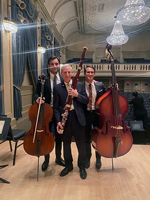 Abrams Family. Clark Justin and Ramin Abrams. Carnegie Hall web