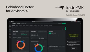 TradePMR Cortex for Advisors AI tool announcement at SYNERGY26