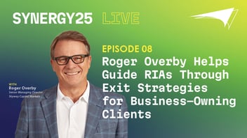 Synergy25 Live: Synergize Podcast 08 with Roger Overby, Skyway Capital Markets