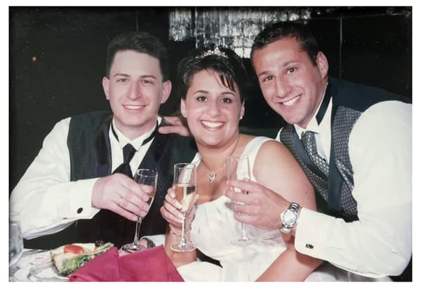 Wedding Nov 4 2000 wh border