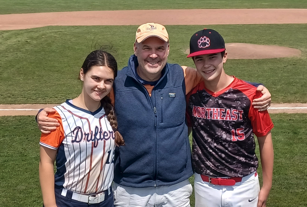 Proud father of two great teenagers (and athletes)