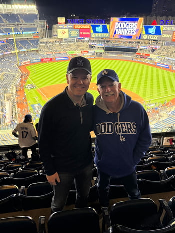 Aaron Klein at the World Series